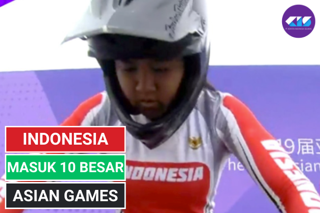 Indonesia Masuk 10 Besar di Asian Games 2022